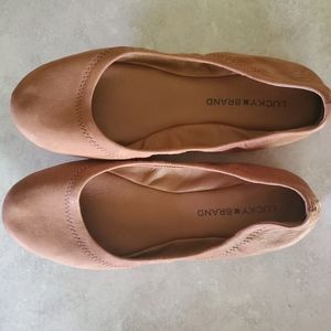 Lucky Brand leather flats